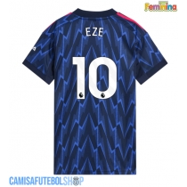 Camisa de time de futebol Arsenal Eberechi Eze #10 Replicas 2º Equipamento Feminina 2025-26 Manga Curta